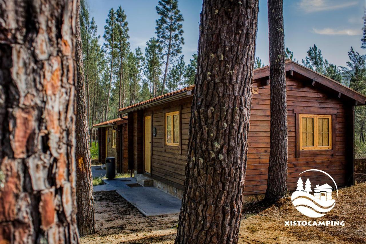 xisto camping Janeiro de Baixo Esterno foto