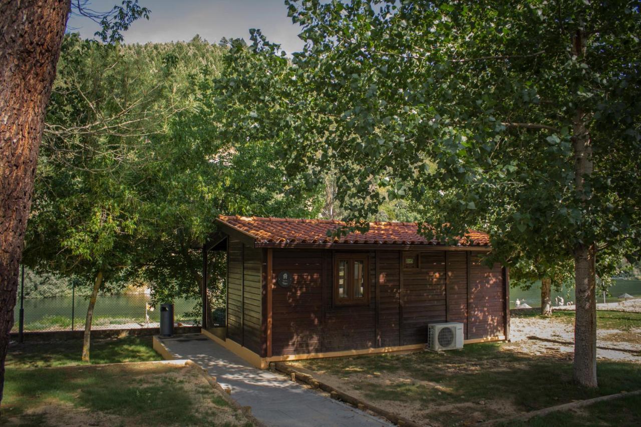 xisto camping Janeiro de Baixo Esterno foto