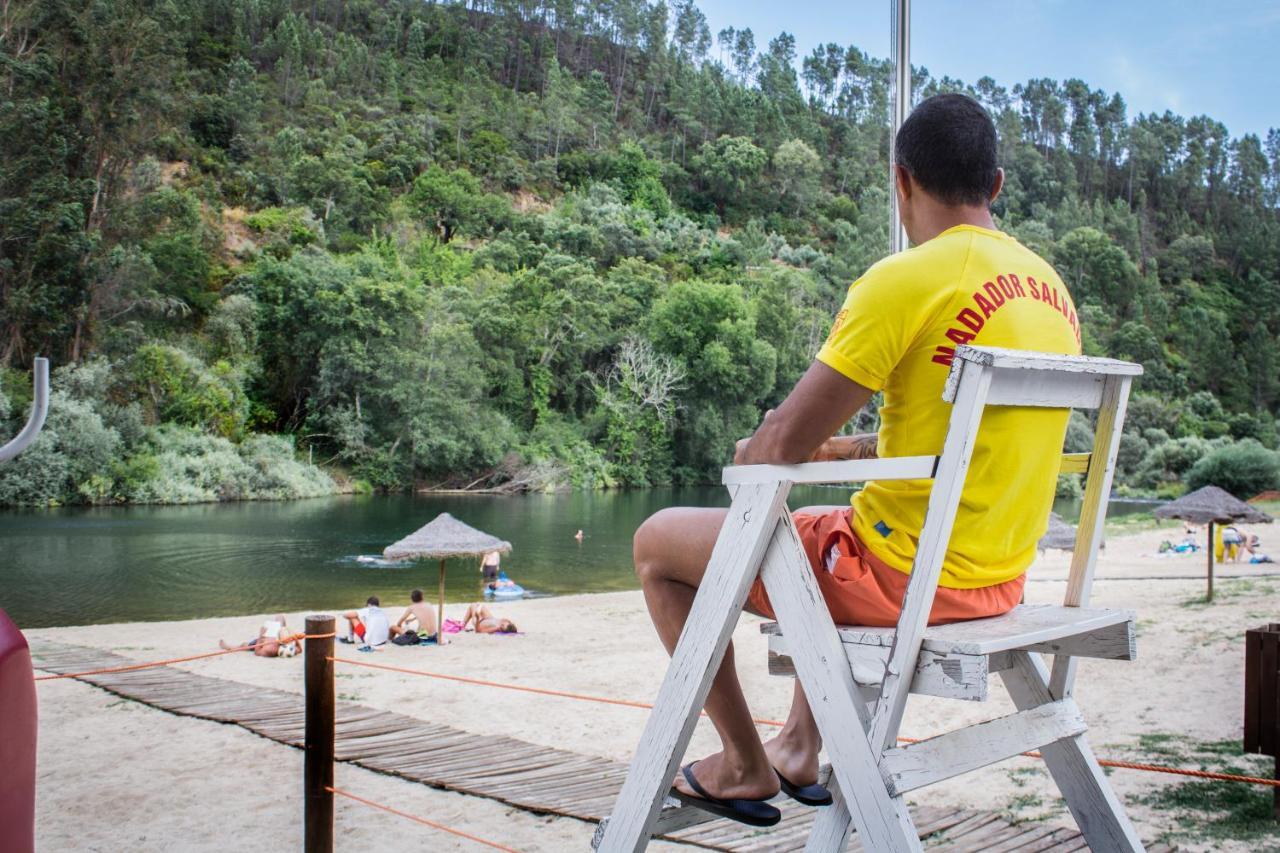 xisto camping Janeiro de Baixo Esterno foto