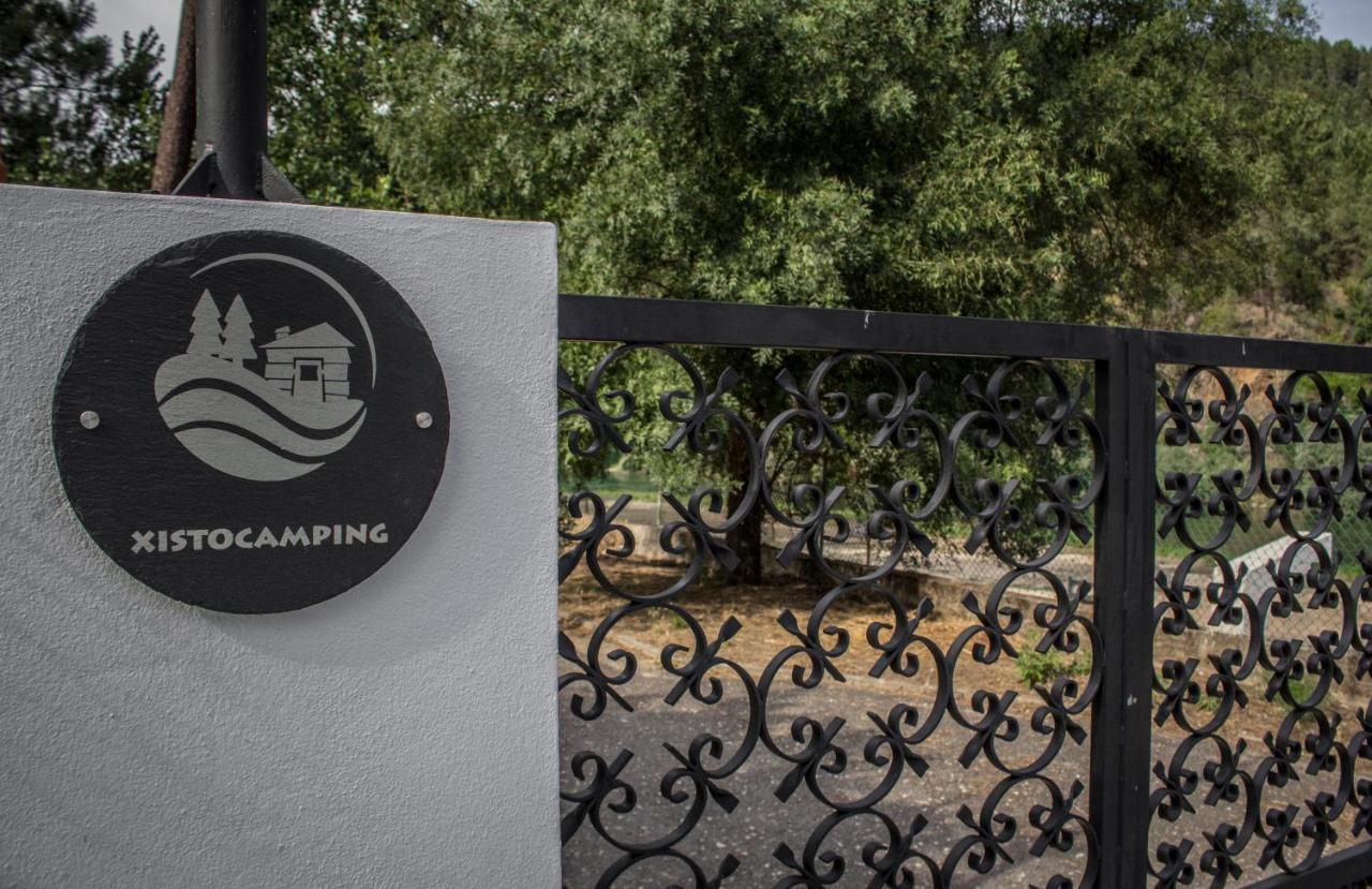 xisto camping Janeiro de Baixo Esterno foto