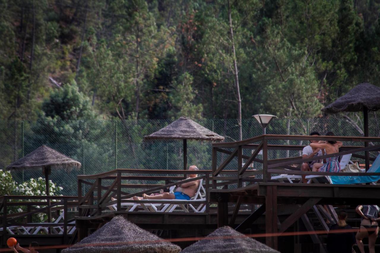 xisto camping Janeiro de Baixo Esterno foto